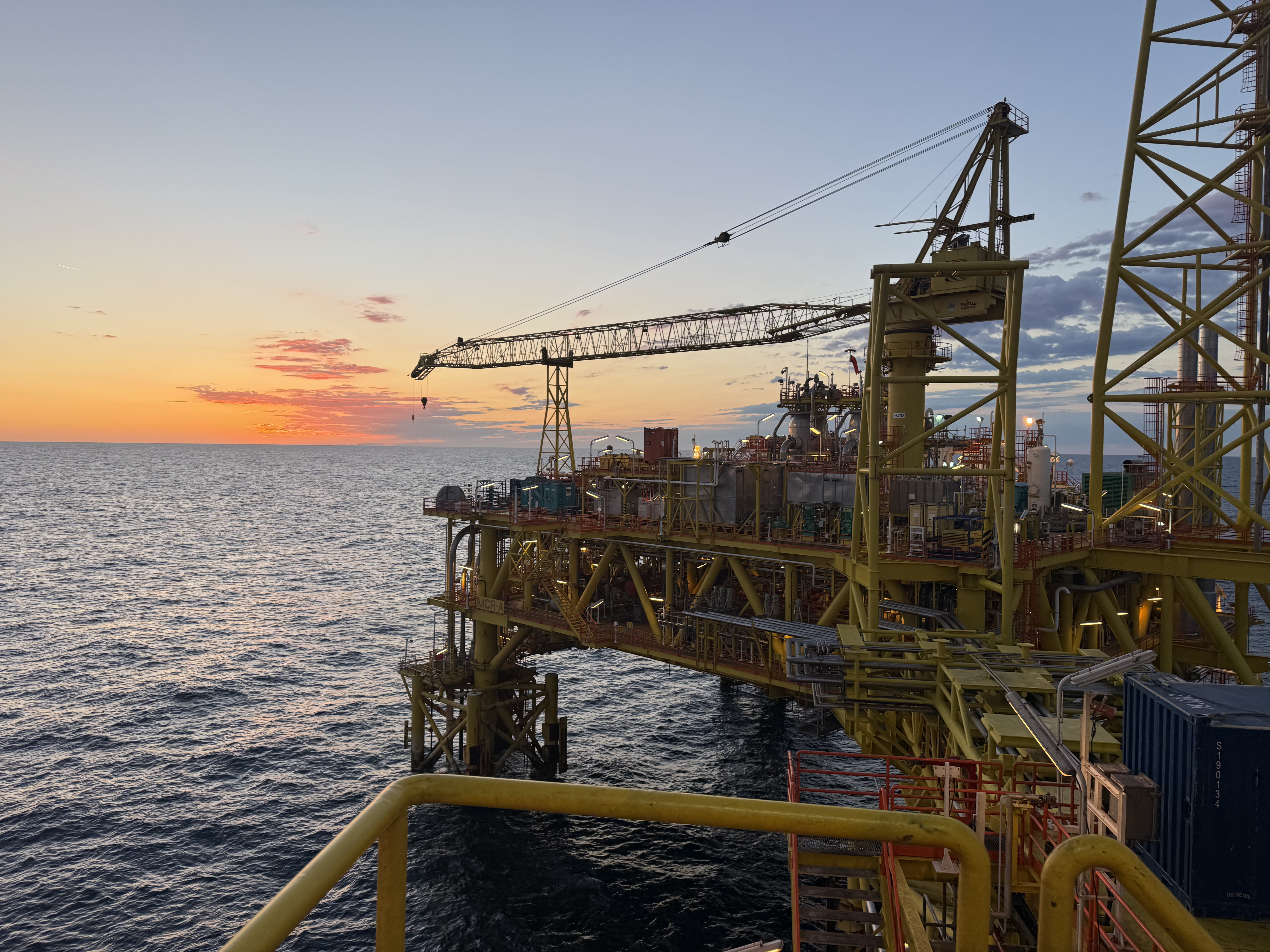 Saturn Offshore Drilling Rig commissioning work photo
