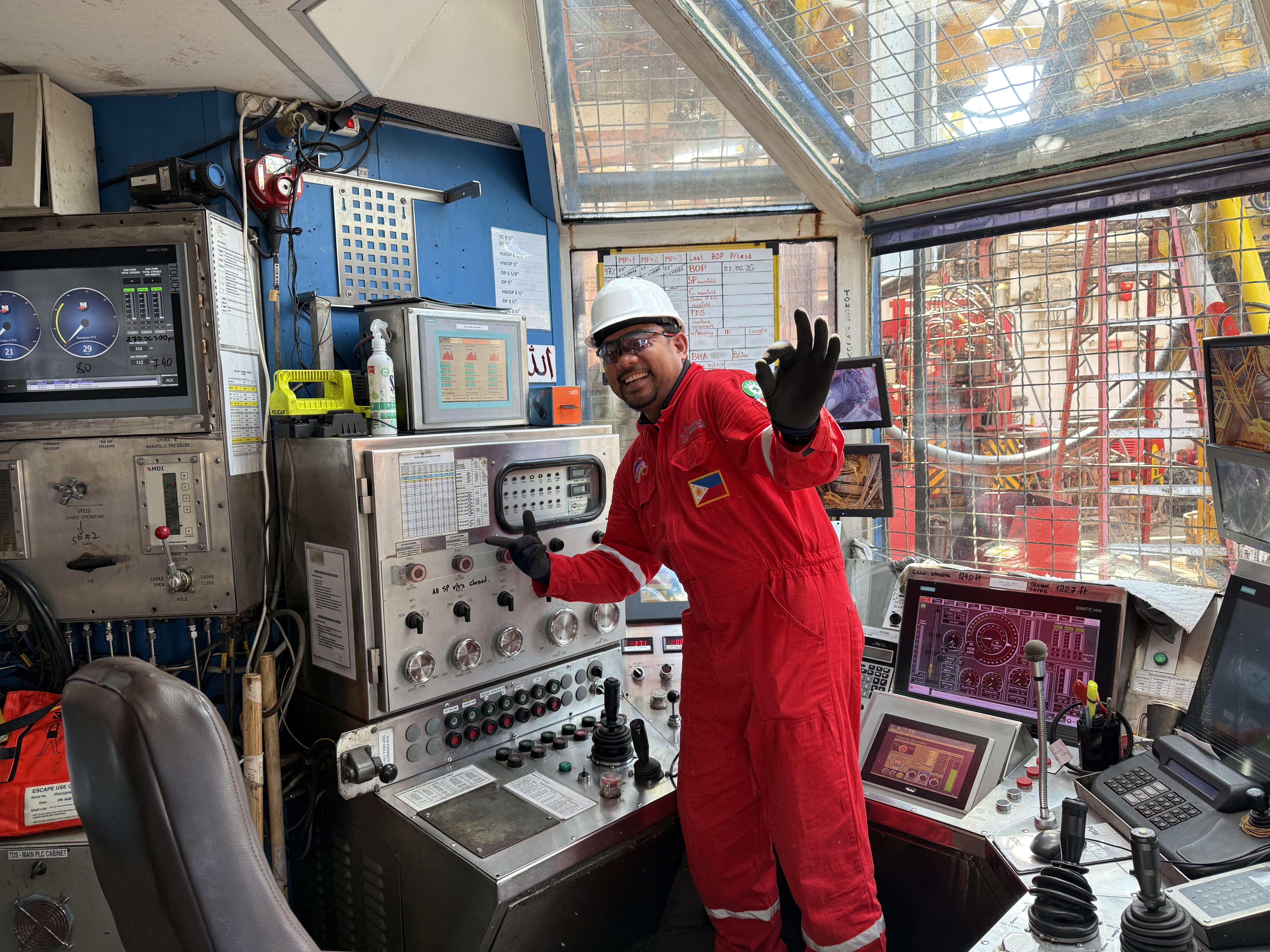 Saturn Offshore Drilling Rig automation commissioning photo