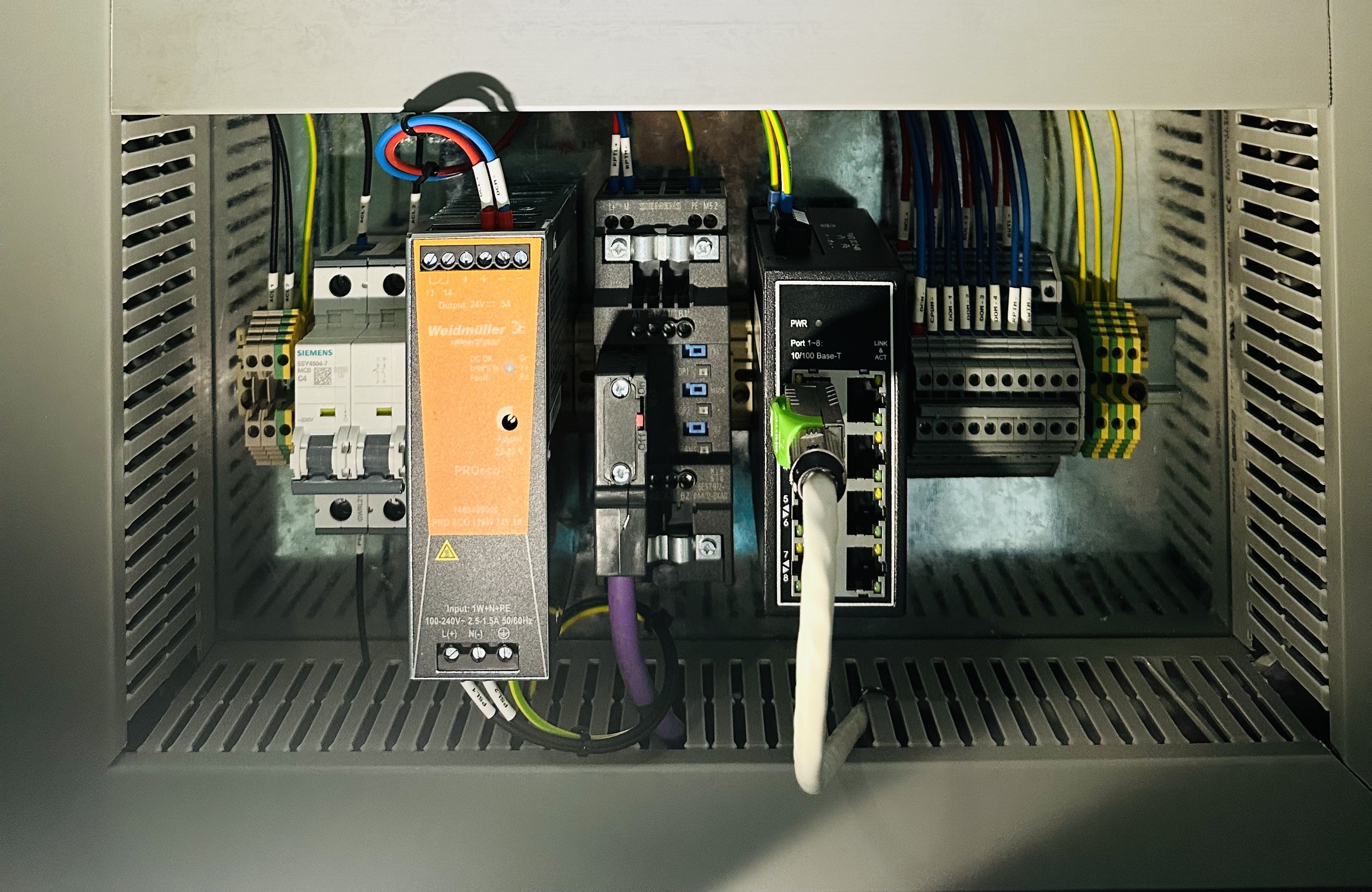 Chiller 2 SCADA monitoring screen